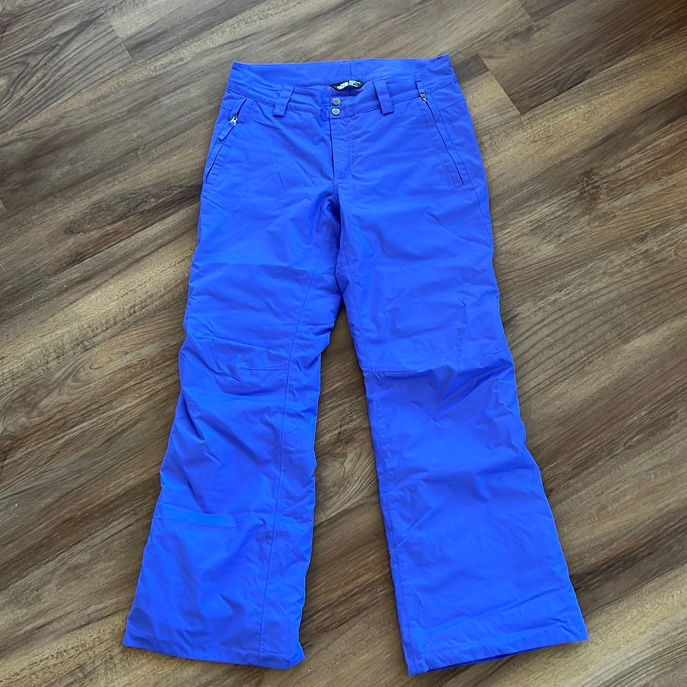 North Face Hyvent snow pants in purple